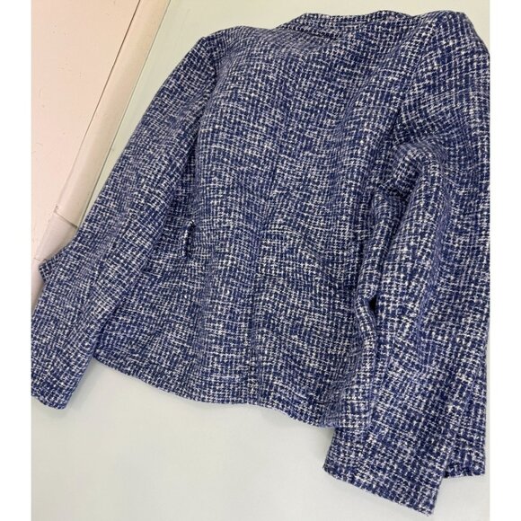 Banana Republic Blazer Textured Tie Jacket Womens Size 8 New NWT * Missing Belt* - Picture 4 of 12